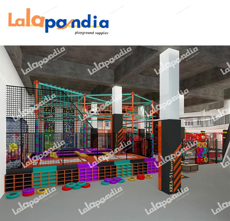 Popular 2024 Integrated Indoor Family Play and Sports Center