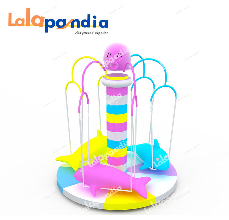 Indoor Playground Rotating Electric Equipment-Coconut Tree