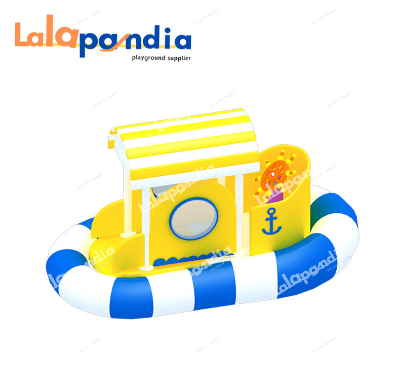 Indoor Playground Rotating Electric Equipment-Inflatable Rocking Boat