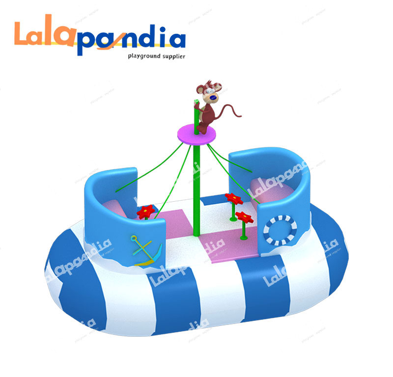 Indoor Playground Rotating Electric Equipment-Inflatable Rocking Boat