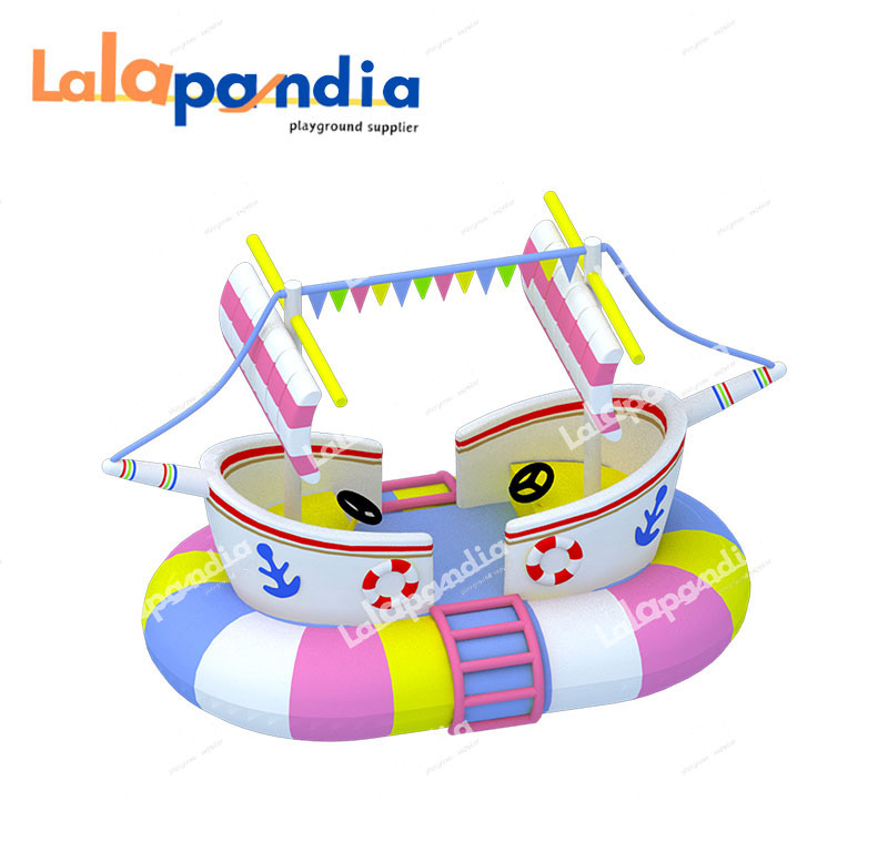 Indoor Playground Rotating Electric Equipment-Inflatable Rocking Boat