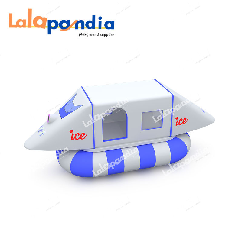 Indoor Playground Rotating Electric Equipment-Inflatable Rocking Boat