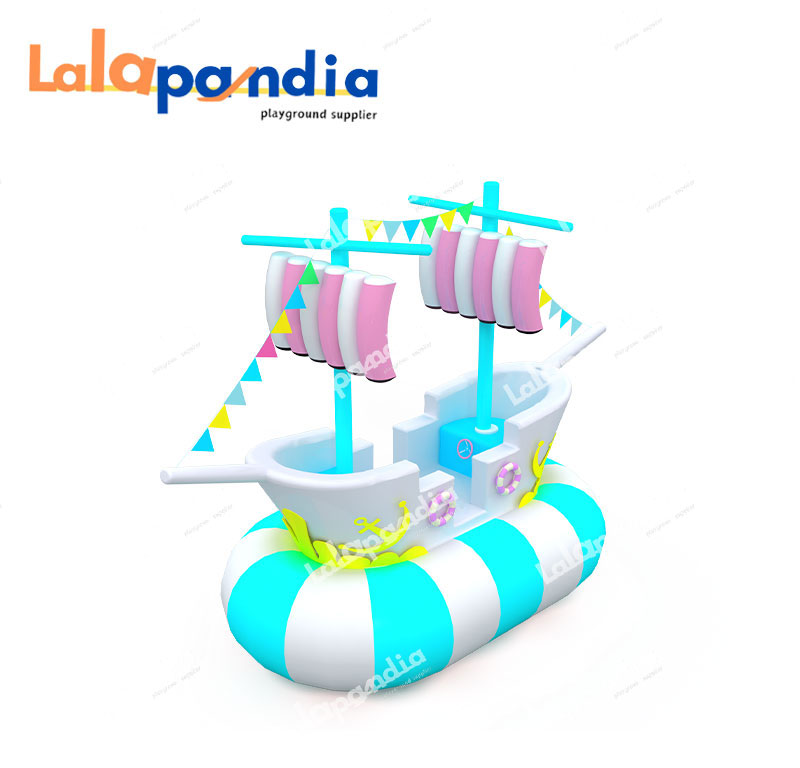 Indoor Playground Rotating Electric Equipment-Inflatable Rocking Boat