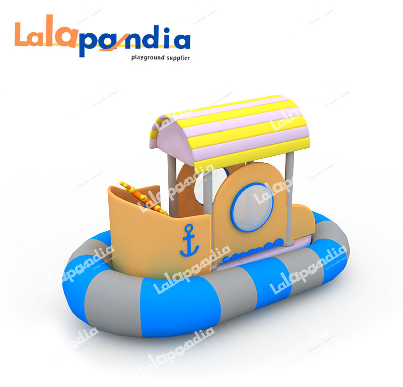 Indoor Playground Rotating Electric Equipment-Inflatable Rocking Boat