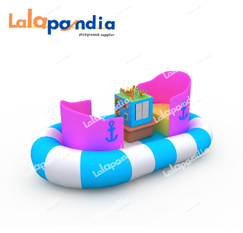 Indoor Playground Rotating Electric Equipment-Inflatable Rocking Boat