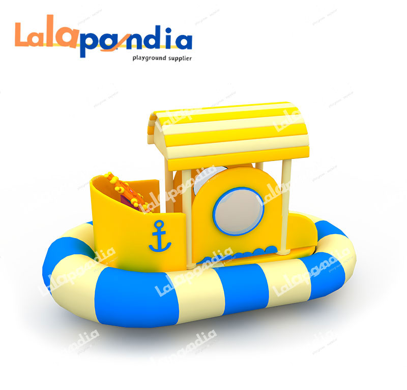 Indoor Playground Rotating Electric Equipment-Inflatable Rocking Boat