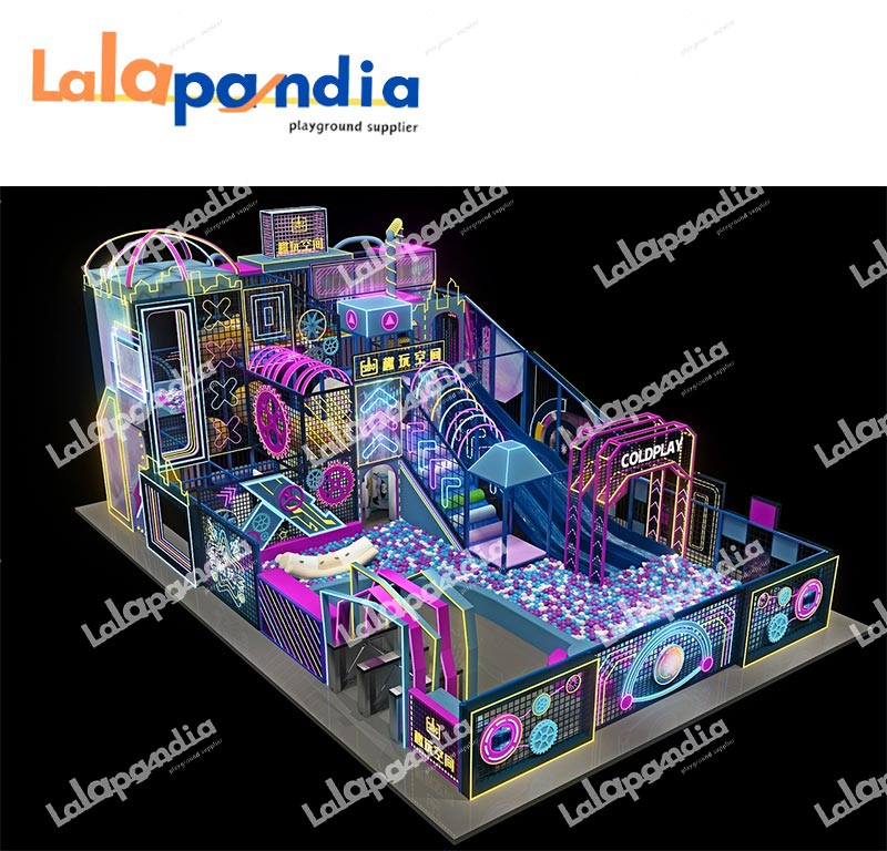 Urban Punk Themed Customizable Indoor Playground