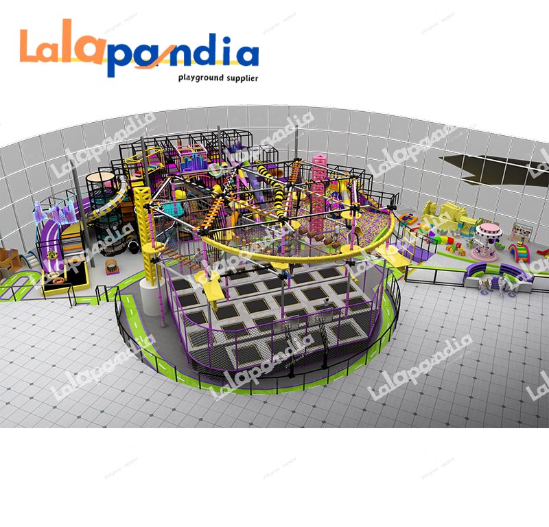 Popular 2024 Integrated Indoor Family Play And Sports Center