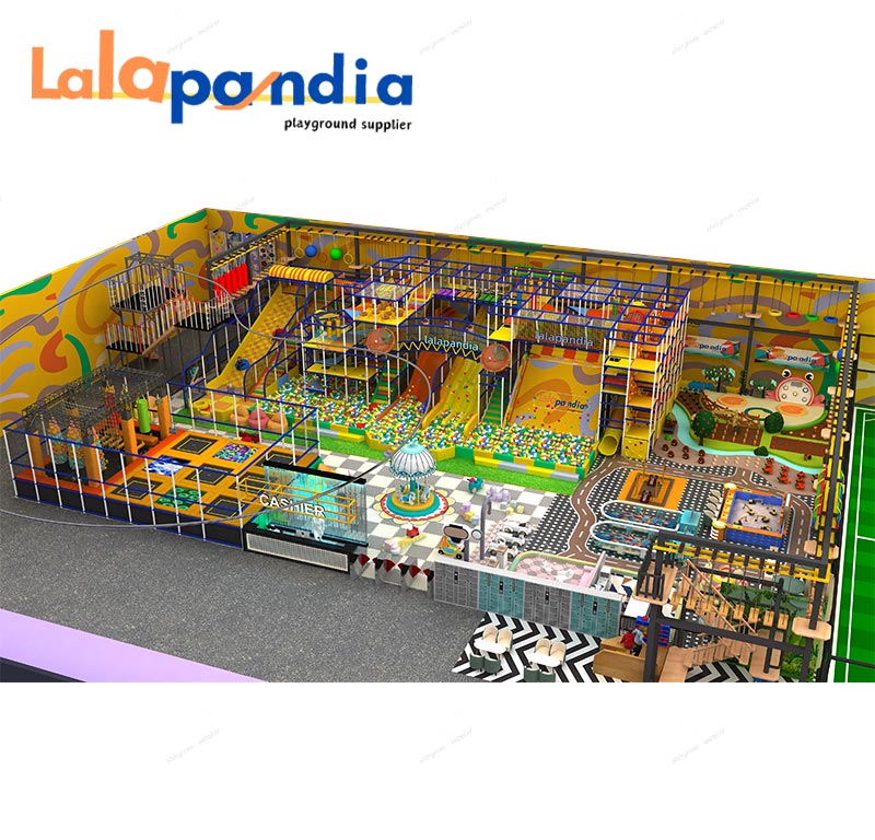 Popular New 2024 Integrated Indoor Family Play And Sports Center